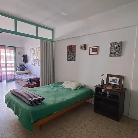 Monoambiente Con Balcon Y Vistas A 150 Mts Del Mar Maximo 3 Personas Apartment Mar del Plata Exterior photo