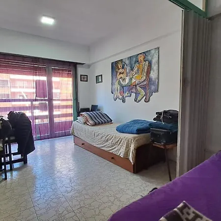 Monoambiente Con Balcon Y Vistas A 150 Mts Del Mar Maximo 3 Personas Apartment Mar del Plata Exterior photo
